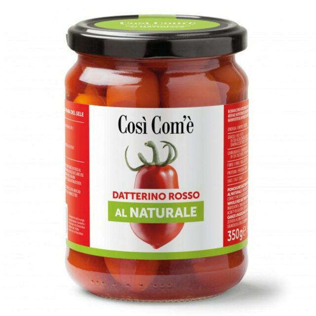 Natürliches rotes Datterino wie es 350g ist