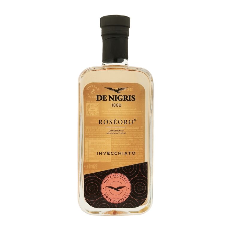 Gereifter Roséoro-Essig von De Nigris